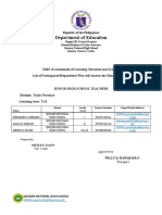 Department of Education: Republic of The Philippines