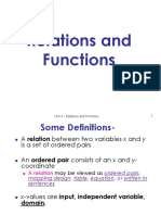 Gen MATH WEEK 1 Relations and Functions Power Point