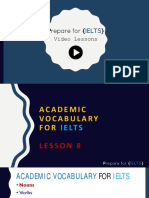 15.1 IELTS Academic Words English Lesson 8 PDF