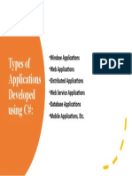 Types of Applications Developed Using C#