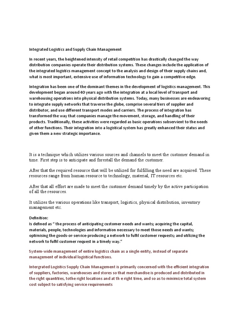 INTERNATIONAL LOGISTICS AND SUPPLY CHAIN MANAGEMENT PDF visual data 8