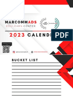 Calender 2023 MarcommAds