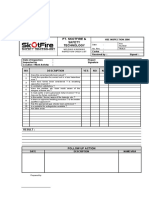 HSE Inspection Checklist for Welding & Burning Operations