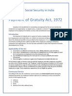 Lecture - 4 Payment of Gratuity Act