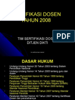 Prosedur Sertifikasi Dosen