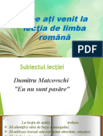 Eu Nu Sunt Pasăre