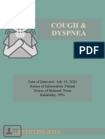 IM-Hx and PE Cough and Dyspnea (CAP)