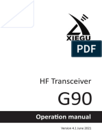 Xiegu G90 NEW User Manual V4.1_Digital Version_20210630