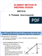 Finite Element Method for Truss Analysis and Design