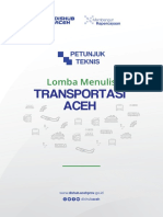 Petunjuk Teknis Lomba Menulis Transportasi Aceh