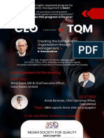 CEO Through TQM 2022 Brochure