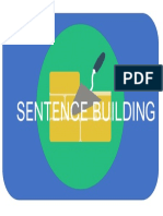 Sentence Building Blue