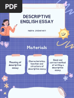 Descriptive English Essay (PPT) - Nadya