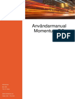 Användarmanual Momentum