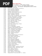 SAP FI Transaction Code List 1