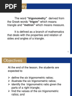 Trigonometry