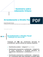 Arrendamento e Direito Fiscal