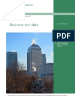 Business Statistics - SN06152