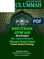 KHUTBAH 29 April 22