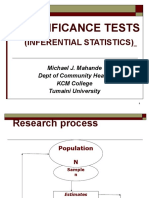 Significance Test