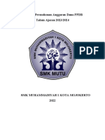 Revisi Permohonan Anggaran Dana PPDB-2