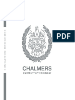 Education Brochure-Chalmers Chalmers University of Technology