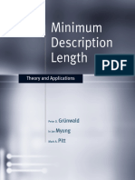 0262072629.MIT Press - Peter D. Grunwald, in Jae Myung, Mark A. P Advances in Minimum Description Length & Applications - Apr.2009