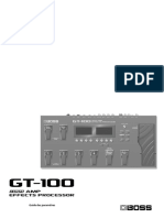 Boss GT 100 Guide Des Parametres FR 30668