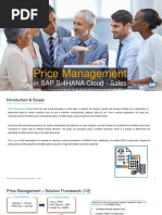 Price Management in S4HANA Cloud Sales