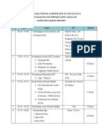 Rundown Acara Wisuda Tahfizh Qur