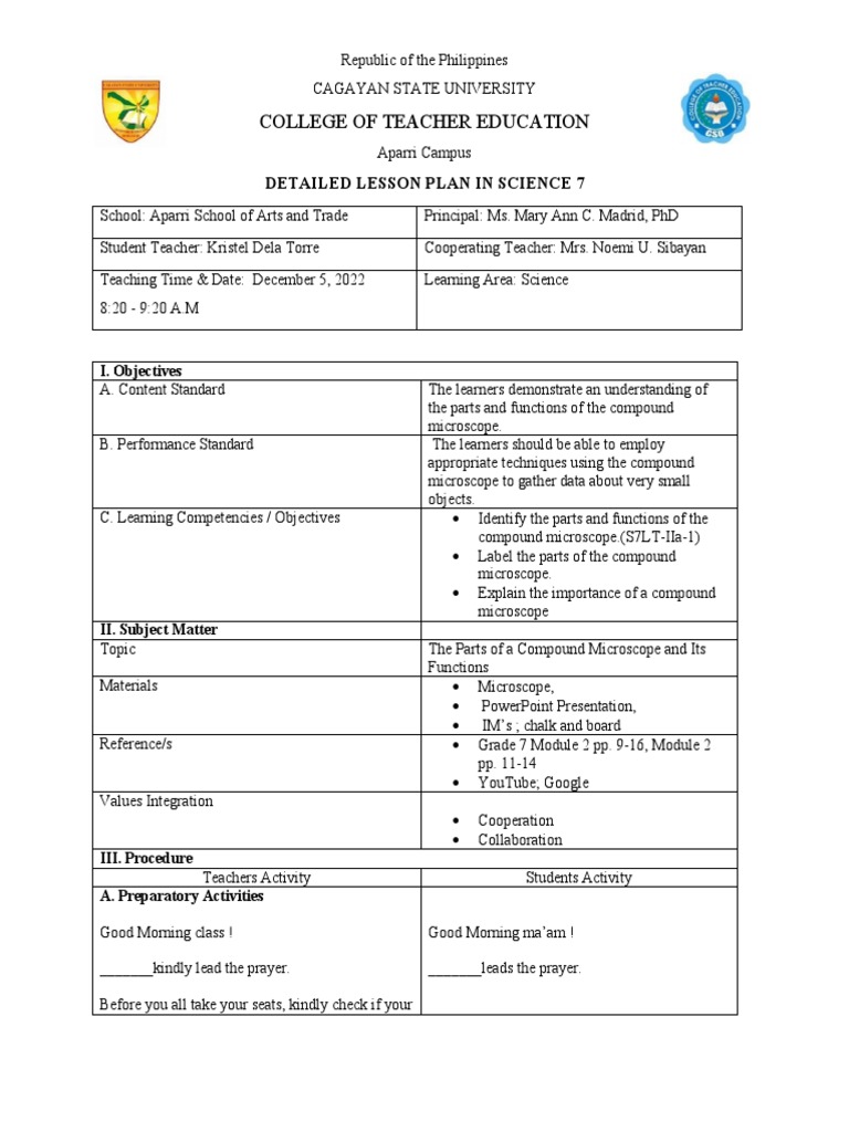 DLP IN SCIENCE 7 (Demo) | PDF | Microscope | Optics