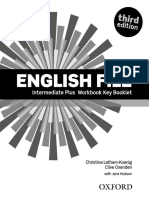 Workbook Answer Key Booklet