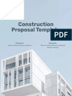 Construction Proposal