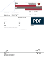 Cardiac Profile Letterhead With Sign