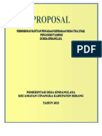 Proposal Kendaraan Pengangkut Sampah