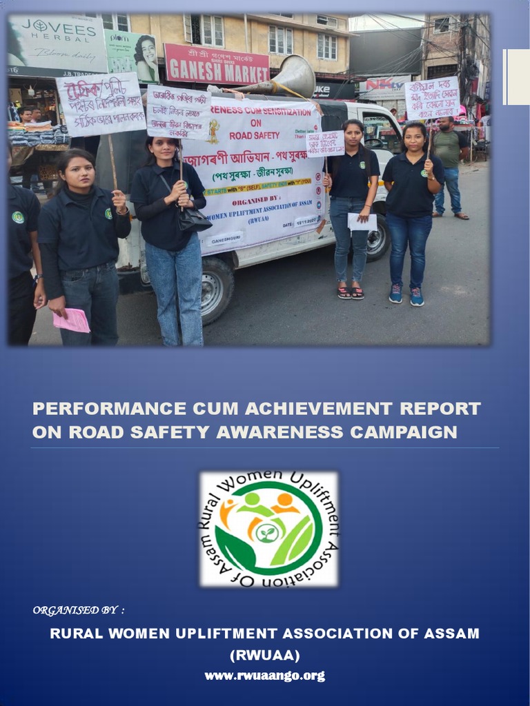 Road Safety Performance Cum Achivement Report | PDF | Road Traffic ...