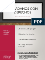 Tema 5. 1 º Eso CIUDADANOS CON DERECHOS