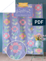 Flower Meadow Quilt Sewing Guide