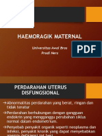 Haemoragik Pada Sistem Reproduksi