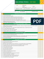 FML VEN 09 Checklist Entrega Tecnica