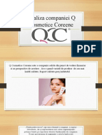 Analiza Companiei Q Cosmetice Coreene