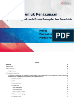 Petunjuk Penggunaan Aplikasi - Pencantuman Dan Penambahan Produk (Penyedia)