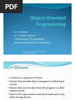 Stream Classes Slides