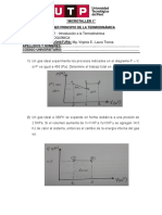 Microtaller 1 - Primera Ley de La Termodinámica 2023