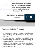 Thesis Proposal Sherwin Y. Mendiola