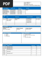 Call Sheet 2022