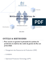 Méthodes de Gestion de Production