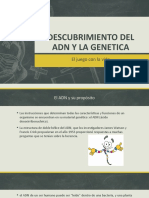 Descubrimiento ADN y genética