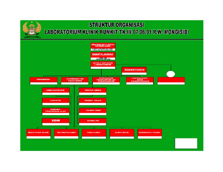 Struktur Organisasi Lab PDF