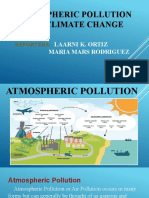 Atmospheric Pollution and Climate Change